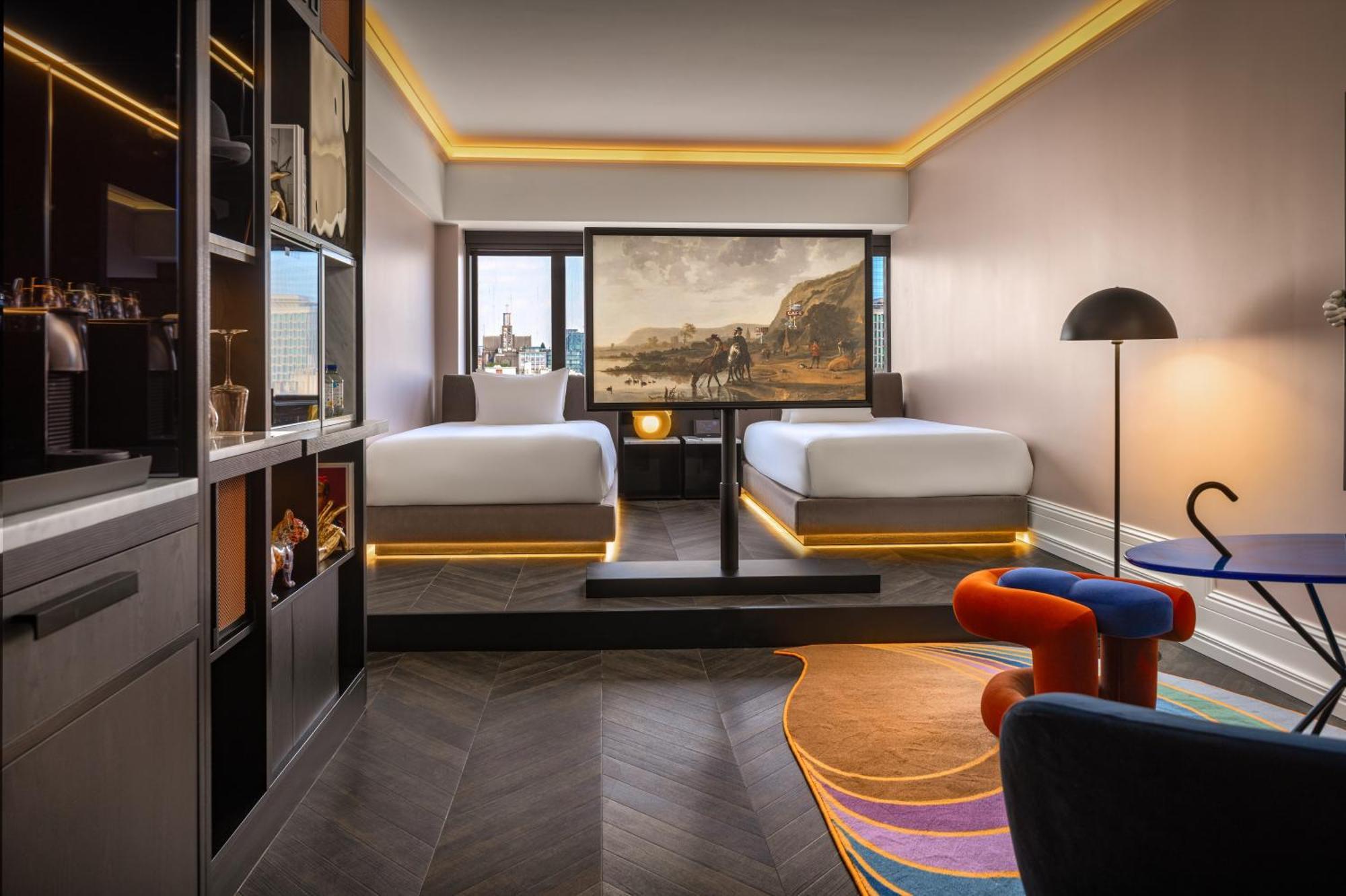 SKY Twin Room, Guest room, 2 Twin/Single Bed(s), City view,1612953997:JPEG